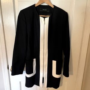 Zara Basic suiting jacket.